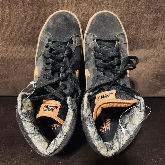 Nike SB Dunk Skateboarding Gum Rubber Soles Vintage OG 2010 Chocolate Suede 8.5 main image 9